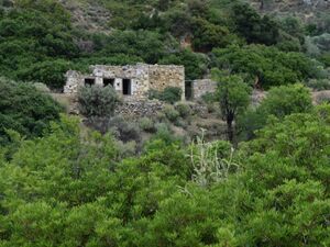 Beautiful plot of land + House for restoration Skyros Skiros