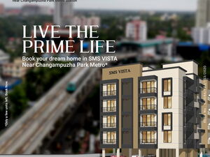 SMS VISTA - 3 BHK apartments for sale in Edappally, Kochi.