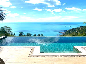 Ocean View 6 Bd Villa For Sale in Koh Samui Thailand