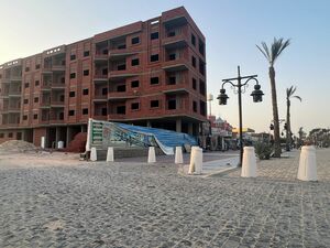 One bedroom apartment with pool  and sea view at Hurghada