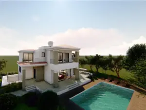 Luxury designed Villa, large property & great location 