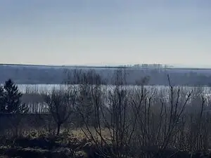 Plot with a view of the Danube Belegis-Serbia