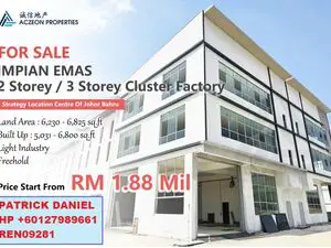Impian Emas Cluster Factory for Sale