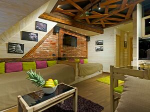 Konaci Kopaonik, center, view of Pančićev vrh