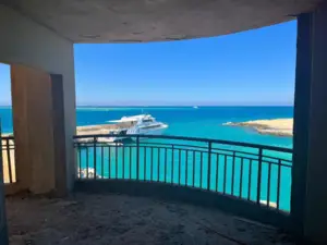  Studio 44 m Panorama sea view with private beach. Hurghada