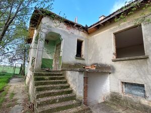 Old country house with vast plot of land and quiet location 