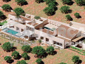 Large building plot and project - Montuiri, central Mallorca