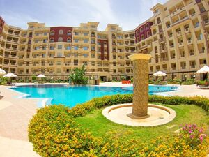 Pool View 56 Sqm Studio in Florenza Resort Arabia