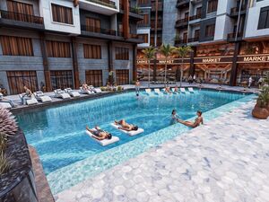  Apartment one bedroom 71m Street view