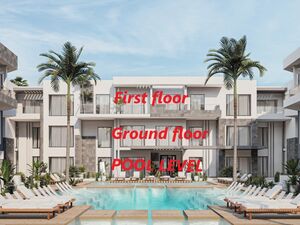 55m Apartment with Sea View in La Vista Magawish