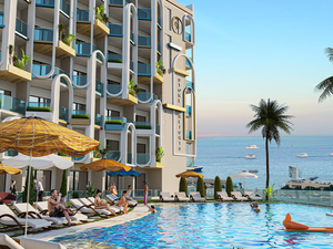 Sea View Studio in Hadaba, delivery in 6 Months