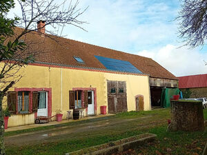 Detached Farm House with Garden and outbuildings