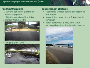 Land. Ex Shipyard. 12,320 m²