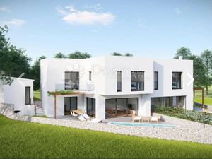  Stunning Villa with Two Units & Sea View in Selce