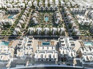  1BD apartment pool view in sahl hasheesh road