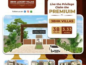 3BHK Residential Villas & Homes at Kadru Homes Kurnool