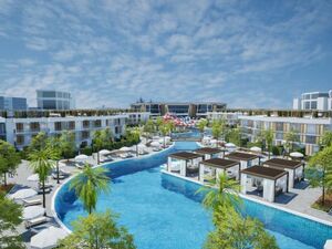 2 BDR APARTEMENT WITH ROOFTOP -HURGHADA- HOLIDAYS PARK RESO