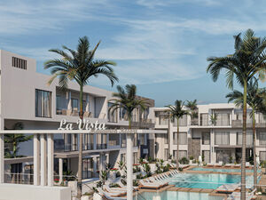 1bed apartment 78sqm garden view for sale, hurghada,redsea 