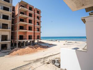 Sea View Studio in a Beachfront Resort in Hurghada