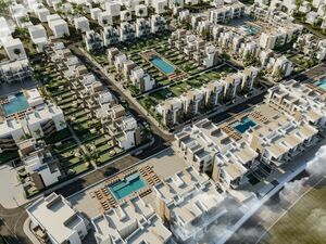 1bedroom apartment 90sqm pool view for sale,in hurghada 