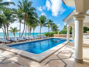 SPECTACULAR OCEANFRONT HACIENDA-STYLE VILLA IN SOLIMAN BAY 
