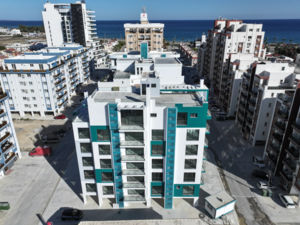 Luxury 3-bed duplex penthouses with panoramic views.