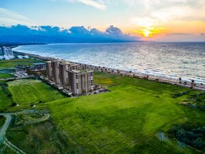 1-bedroom apartment with pool and garden view in Gaziveren 