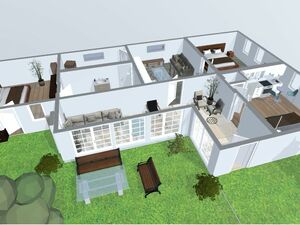 122 sqm house, 4700 sqm land direct acces to river Sari