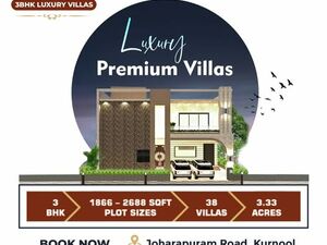 3BHK Luxury Villas In Kurnool | Gated community villas