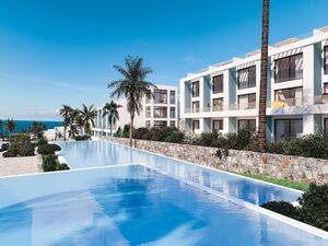 1-Bedroom Apartment for sale in north cyprus / Garden & sea 