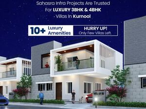 Landscaped Garden villas in Kurnool with Shuttle Badminton |