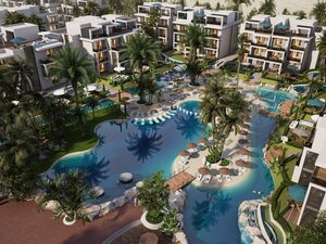 One 7 Resort on the village road in Hurghada
