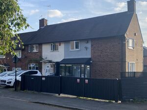 3/4 End terrace with detached office, West Midlamds