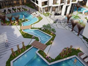 67 sqm Apartment with Pool View – Easy 48 Month Installments