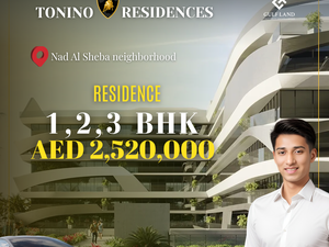 Tonino Lamborghini Residences Dubai - 12,3, BHK For Sale