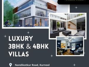 Independent villas with Children Play Area in Nandikutkur Ro