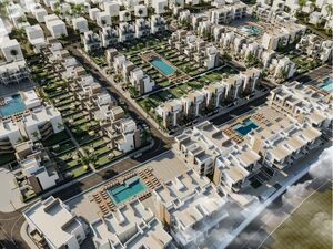 Long Beach Resort in Villages Road in Hurghada