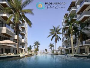 Luxury 1-Bedroom Apartment with Pool & Sea View