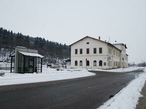 Oelnitz train station with additional possibilities