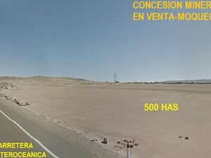 For Sale: 500 has MINING CONCESSION in MOQUEGUA, PERU