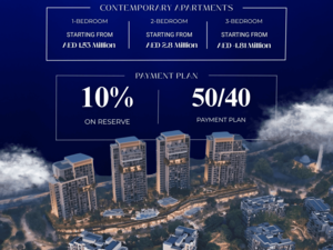 3-Bedroom Apartment for Sale in Distrikt by Majid Al Futtaim