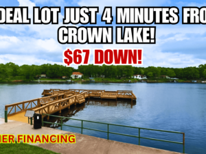 Rare 0.29 Acre Between 2 Lakes! Walk to Both for $67 Buy Now