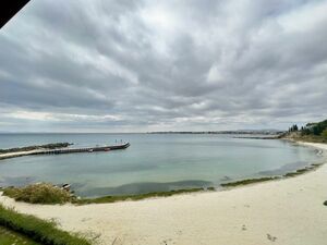 Front Sea View! Luxury 3-Room Apartment in Akrotiria Beach