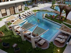 62 m² 1 Bedroom – Pool View (Cash Only)