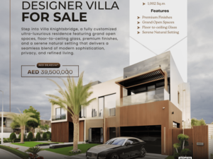 4-Bedroom Villa for Sale in Al Barari, Dubai