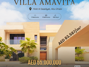 5-Bedrooms Villa Amavita for sale in Saadiyat Island