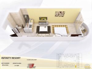 Studio Apartment | Aqua Infinity Resort –Hurghada