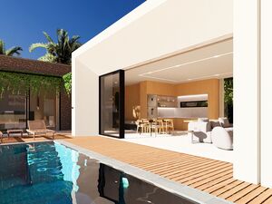 Luxury beach front villa Mawi | Lombok