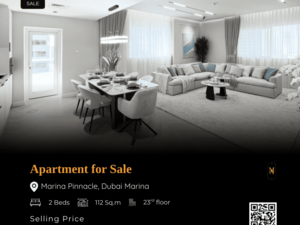 2 BHK Apartment for Sale in Marina Pinnacle