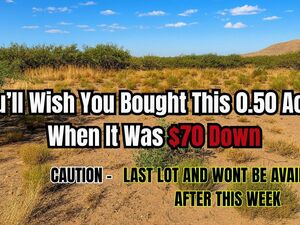 Secure Your Land Now Only on $70 Down